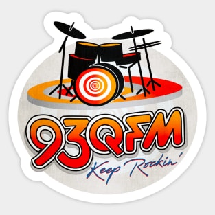 93QFM • Rock On Milwaukee! Sticker